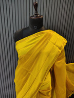Golden Yellow Sarara Tissue Saree