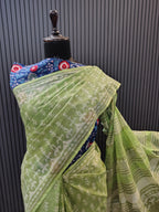 Green Kota Doriya Saree